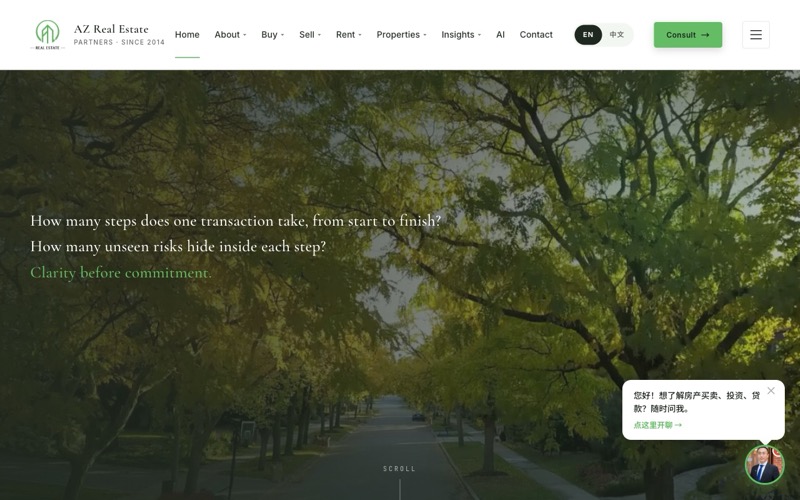 arthurzhao.realtor homepage